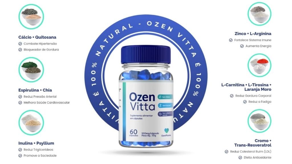 Principais benefícios do Ozenvitta